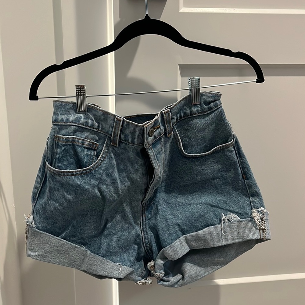 Brandy Melville Blue Jean Shorts